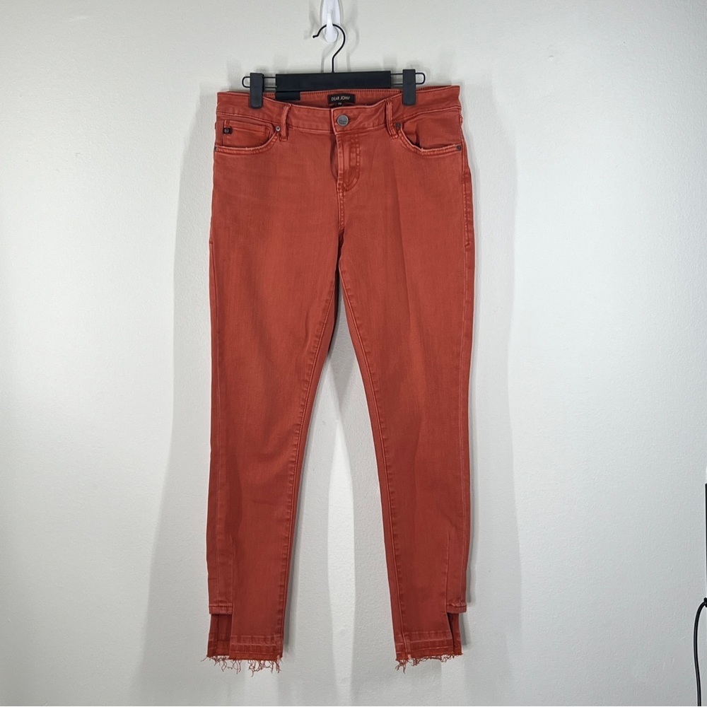 DEAR JOHN Women’s Size Burnt Orange New With Tags. Skinny Distressed